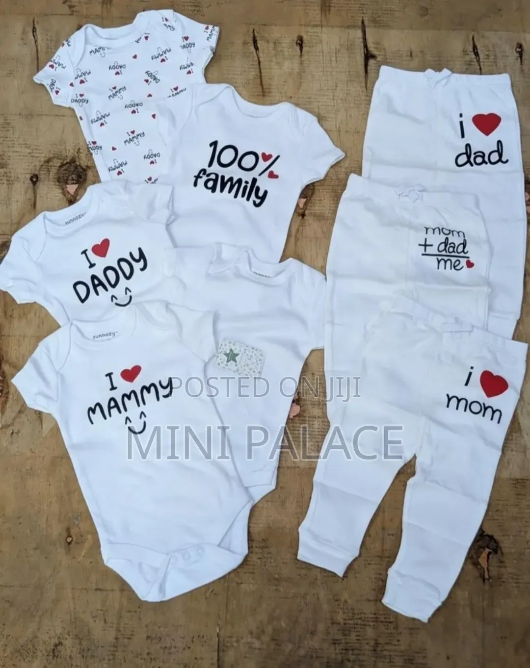 Baby Bodysuits Set With Matching Pants
