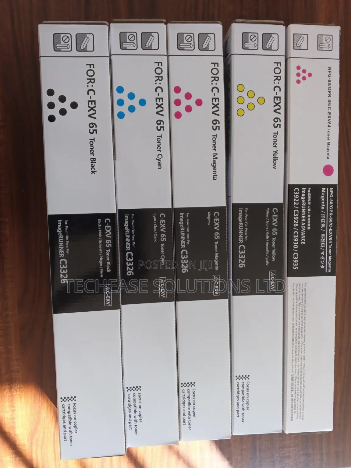 Canon C-Exv 65 Toner Cartridge Set