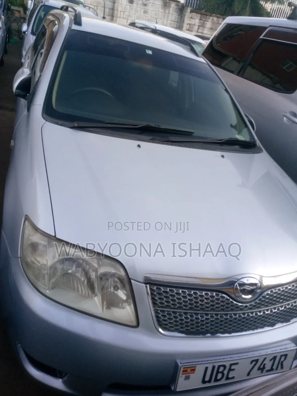 Toyota Corolla Fielder 2003 Silver