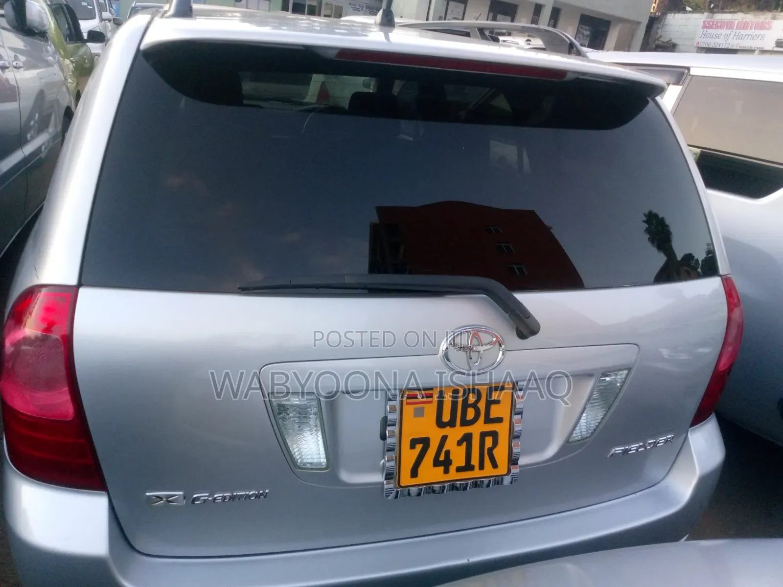 Toyota Corolla Fielder 2003 Silver