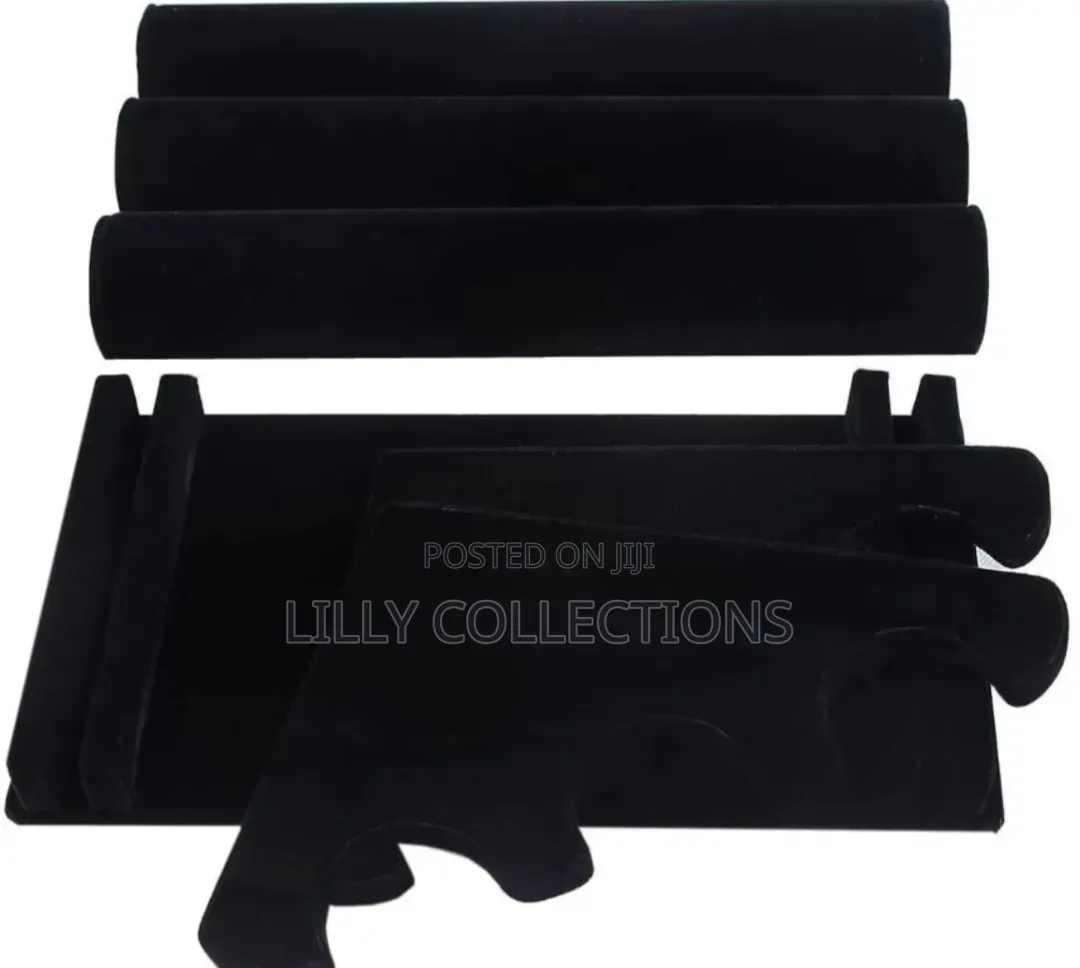 Three Tier Velvet Bangle Display