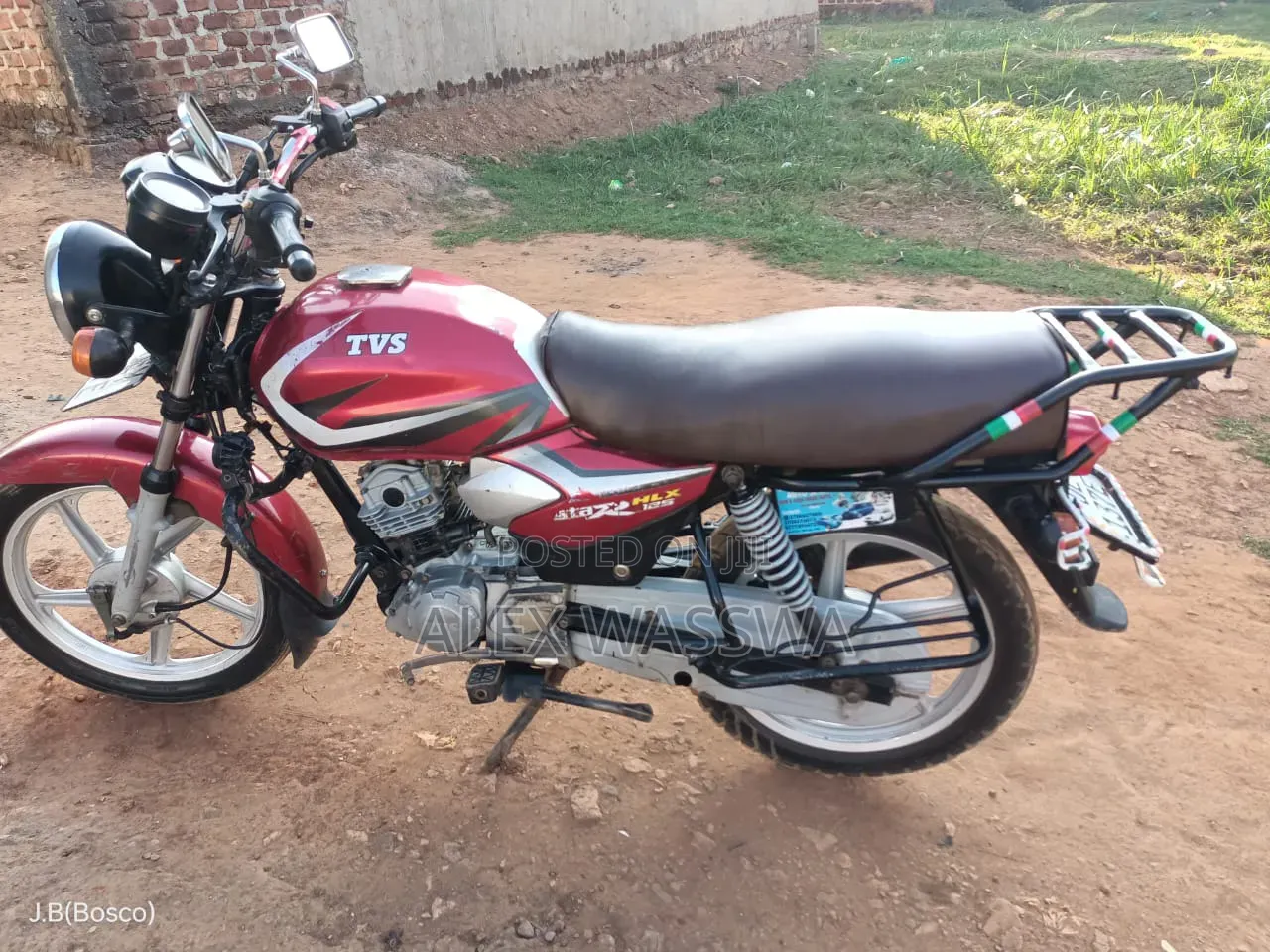 Bajaj Boxer 125 2020 Red