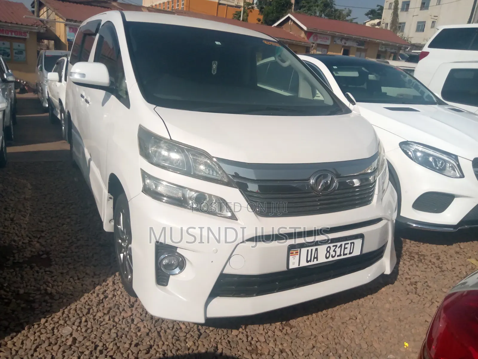 Toyota Alphard 2011 White