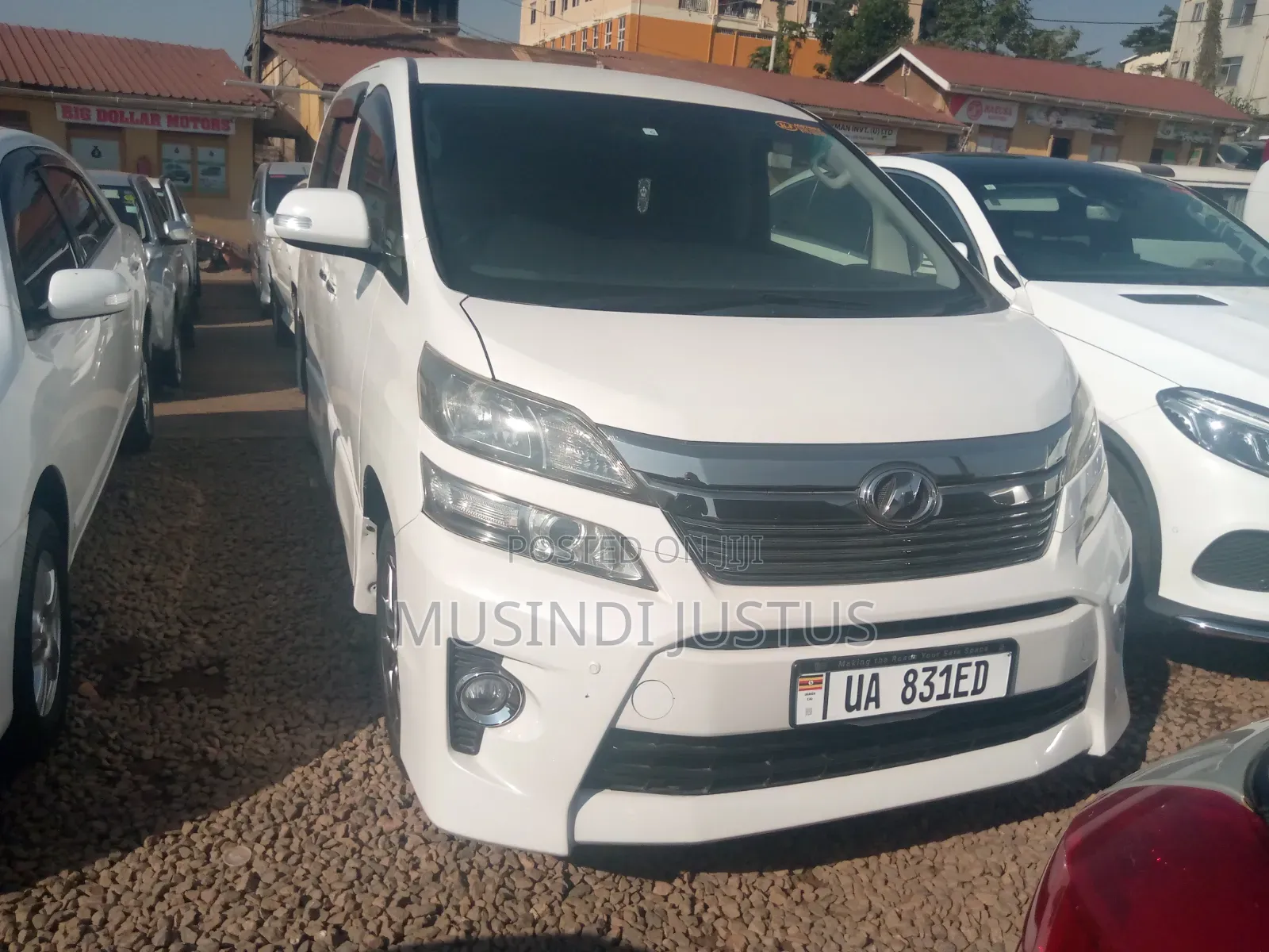 Toyota Alphard 2011 White