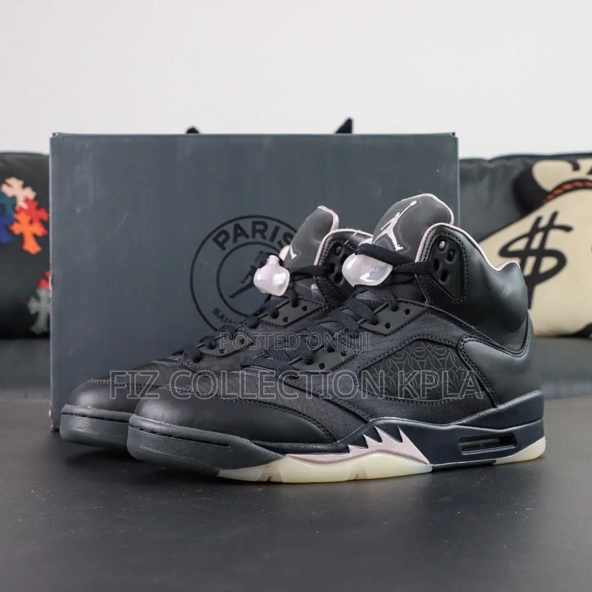 Air Jordan 5 Retro PSG "Off-Noir