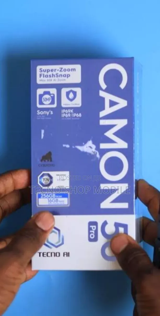 New Tecno Camon 50 Pro 256 GB Pink