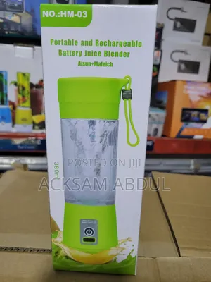 Portable Juice Blender and Rechargeable Battery
