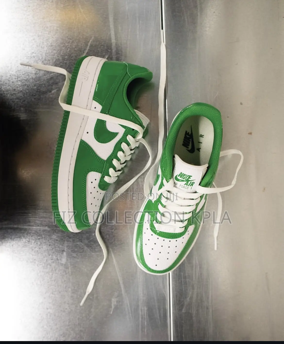 Nike Airforce One Kelly Green Patent