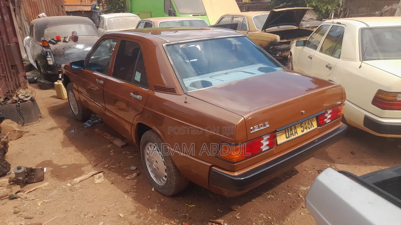 Mercedes-Benz 190E 1988 Brown
