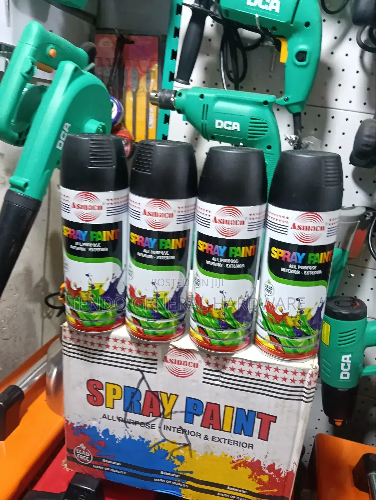Matt Black Spray Paint