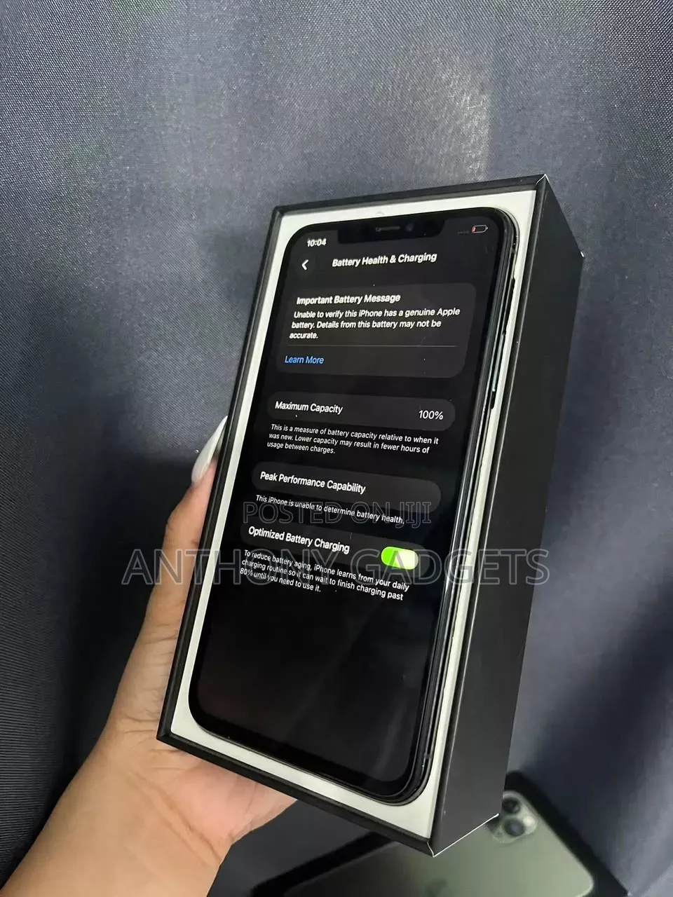 New Apple iPhone 11 Pro Max 256 GB Black