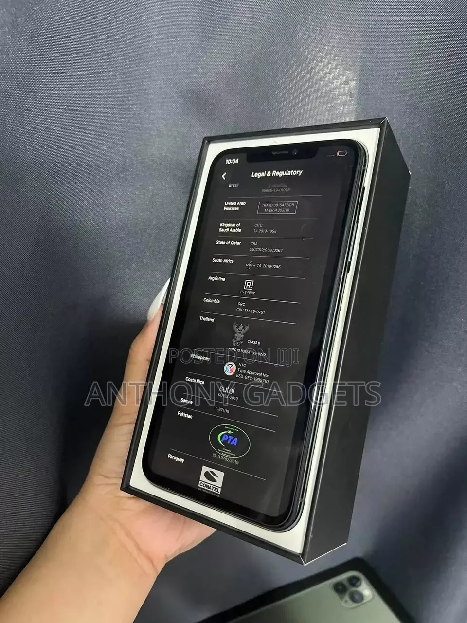 New Apple iPhone 11 Pro Max 256 GB Black