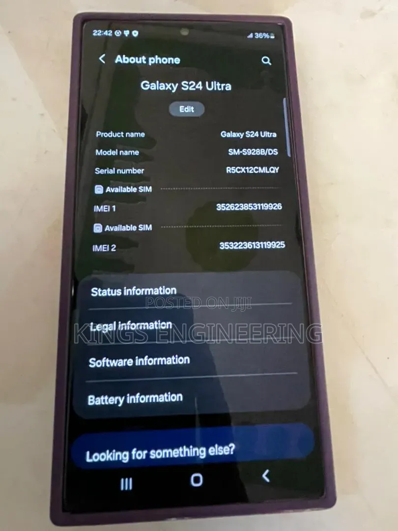 New Samsung Galaxy S26 Ultra 5G 512 GB Gray