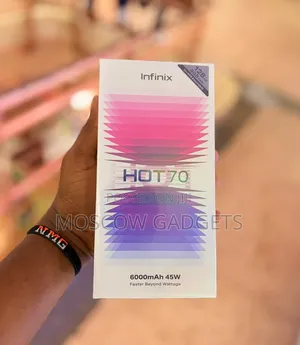 New Infinix Hot 70 128 GB Black