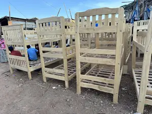Solid Wood Triple Decker Beds