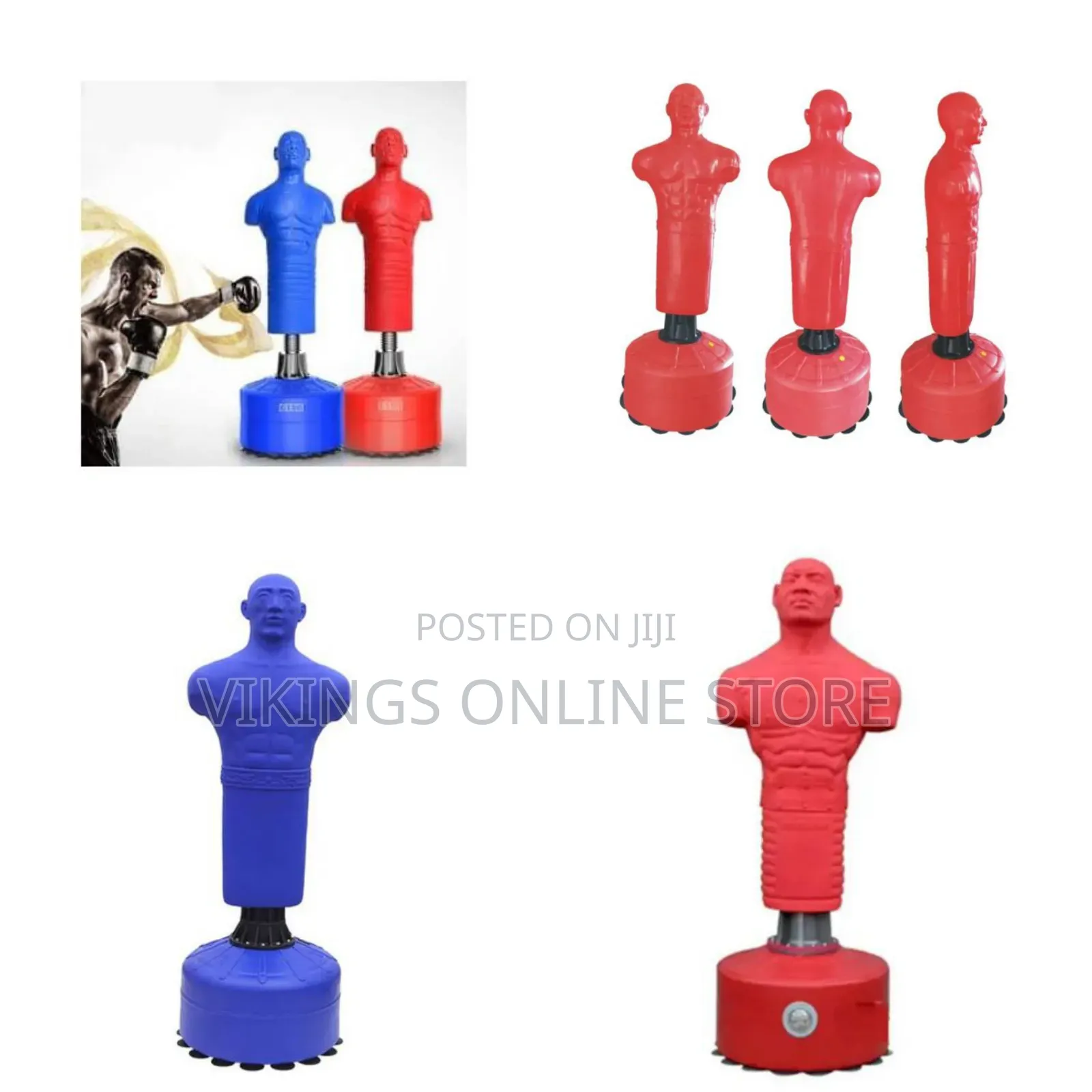 Professional Standing Punching Kick Boxing Man Body Human Shape Martia