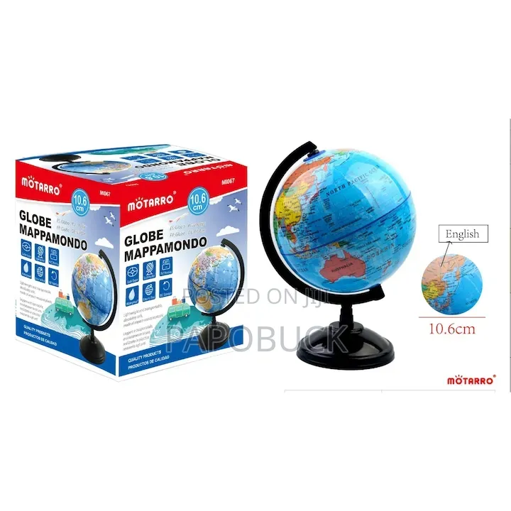 10.6cm World Globe