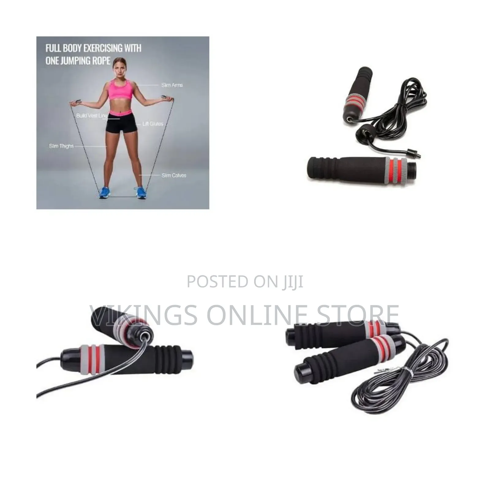 Jump Rope Professional Skipping Rope for Men Women Kids Adjustable
