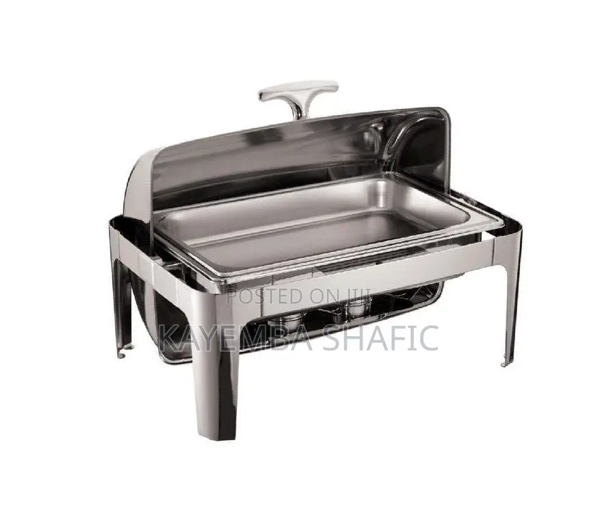 Professional 9l Stainless Steel Roll-top Chafing Dish Food Warmer