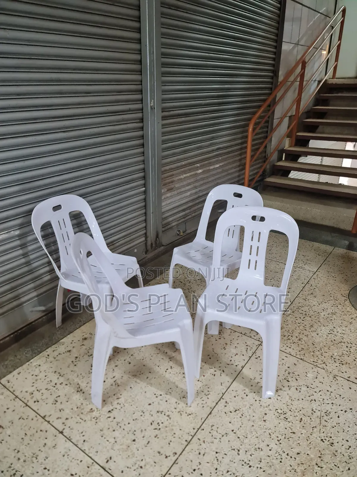 White Mace Garden Churches Worship Rooms Plastic Chairs Plastic Chairs