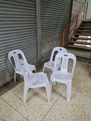 White Mace Garden Churches Worship Rooms Plastic Chairs Plastic Chairs