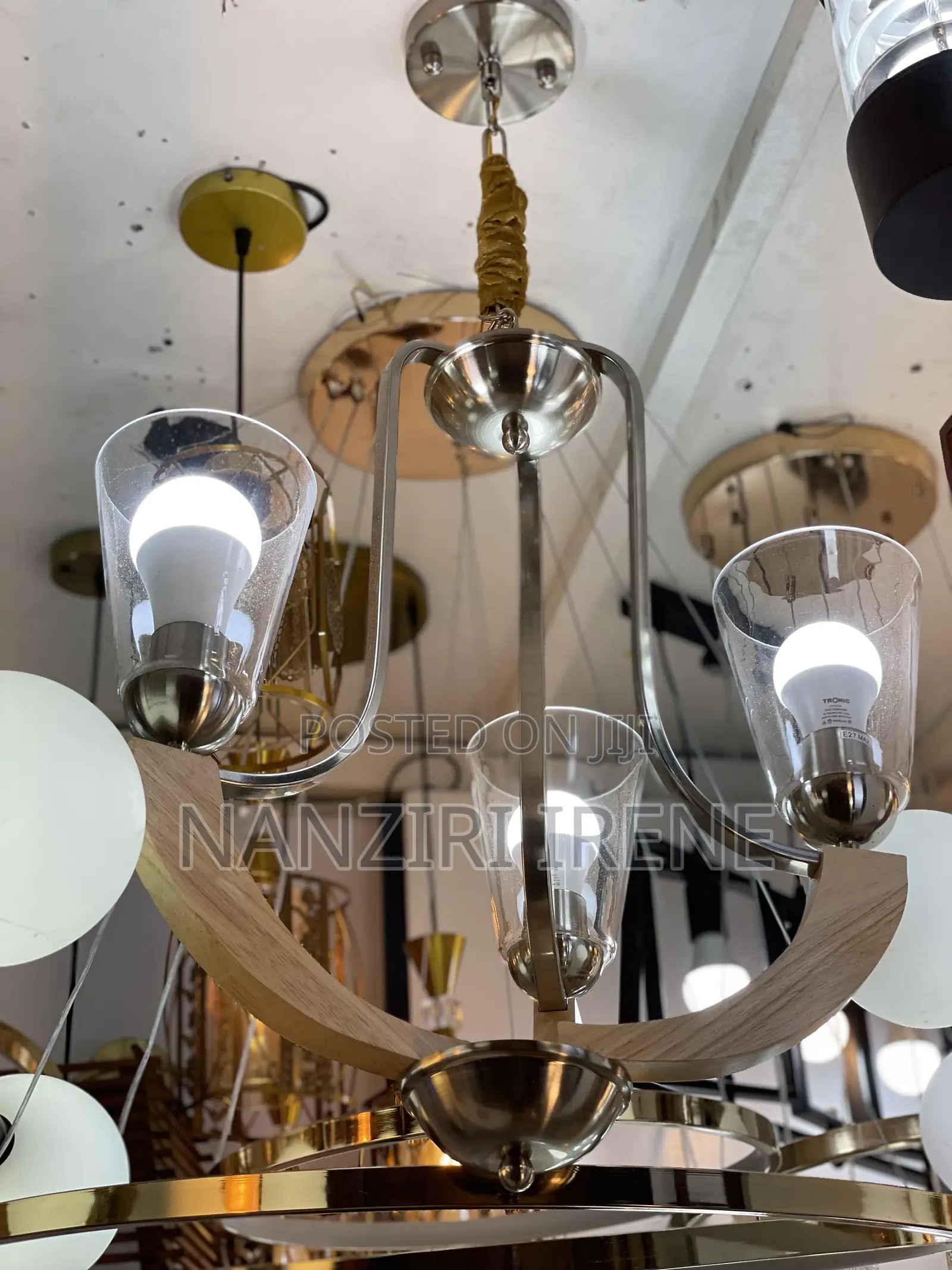 3arm Chandelier