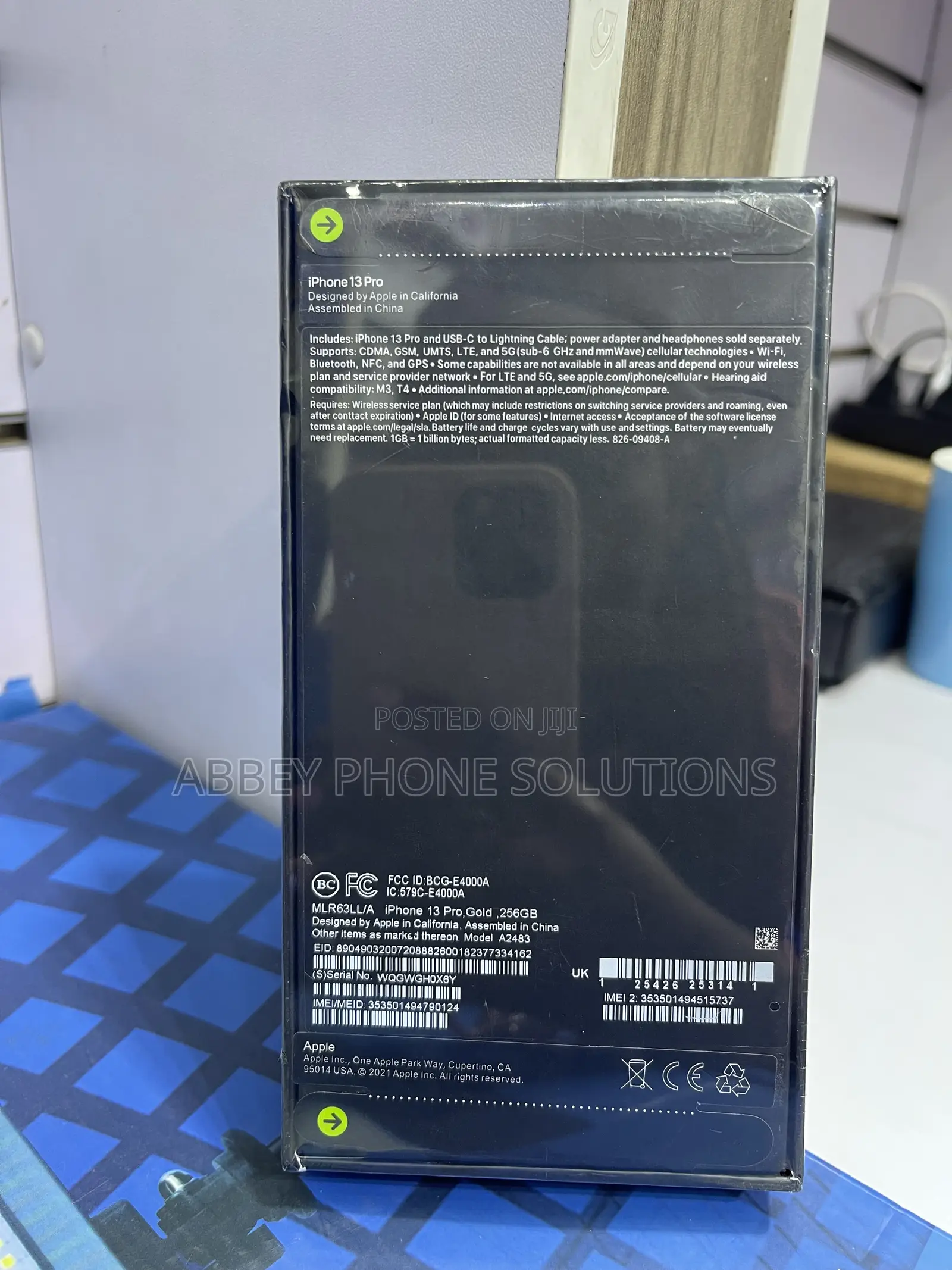 New Apple iPhone 13 Pro 256 GB Gold
