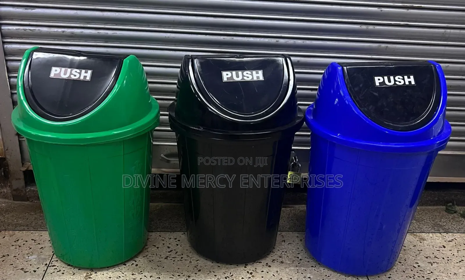 60litrs Dustbins With Swing Style