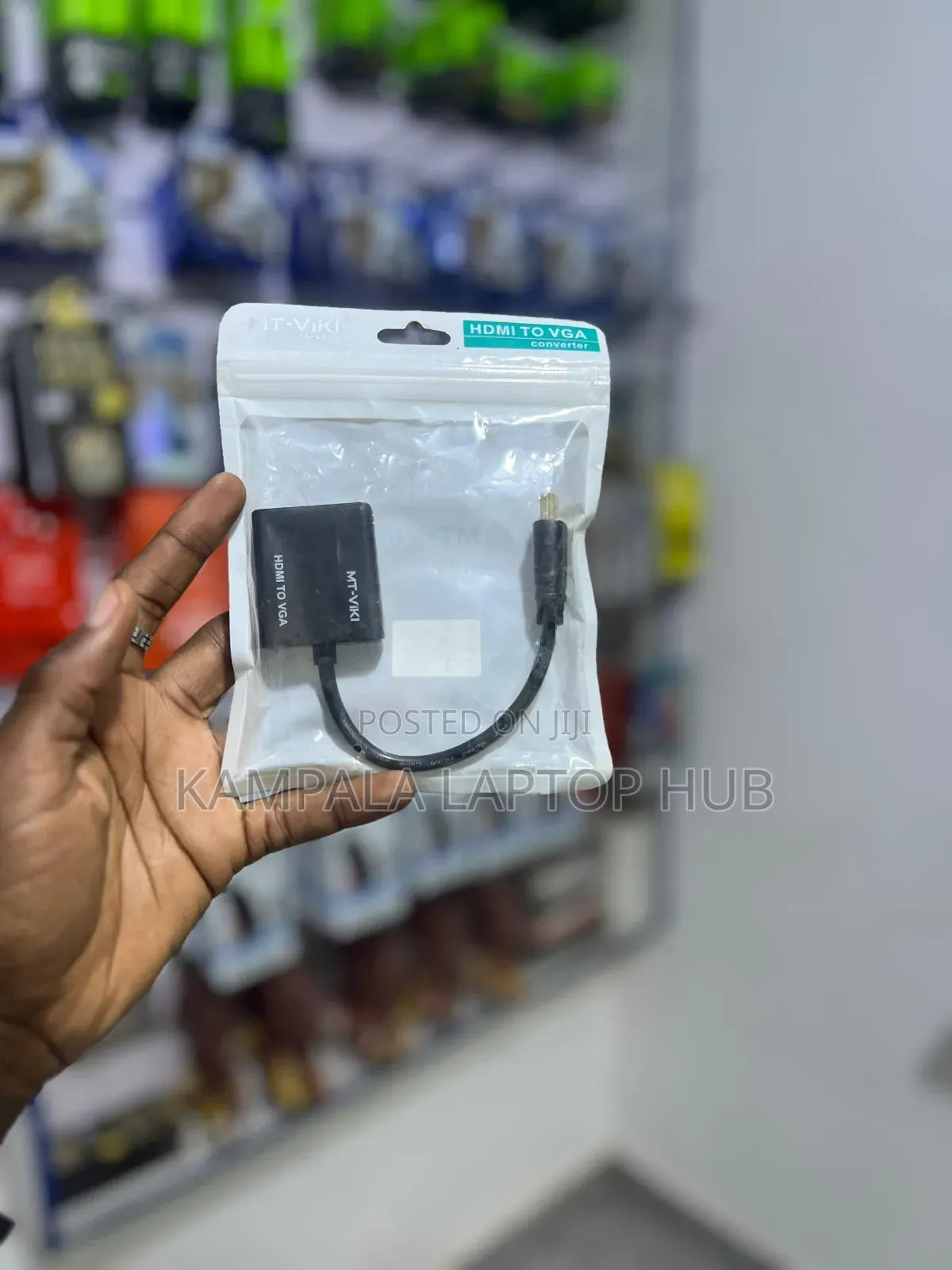 Mt-viki Hdmi-to-vga Video Adapter - Portable Laptop Converter Dongle