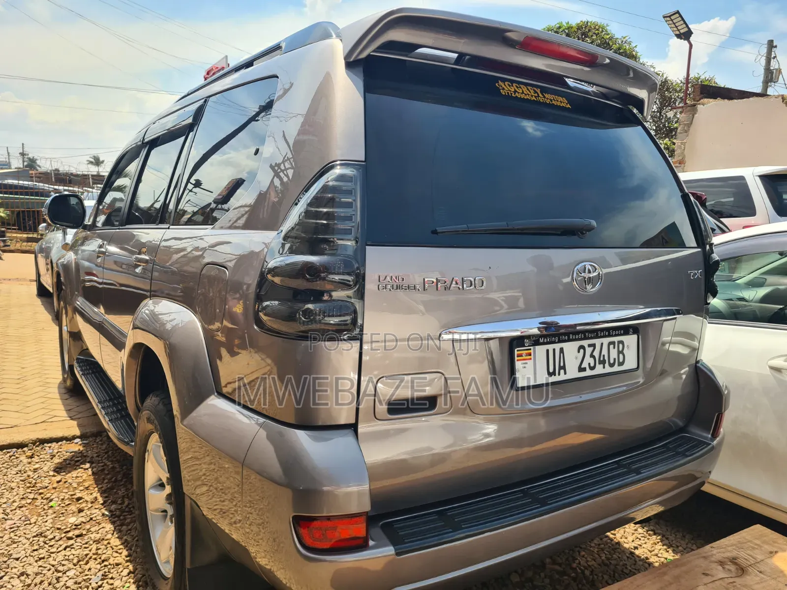 Toyota Land Cruiser Prado 2009 Gray