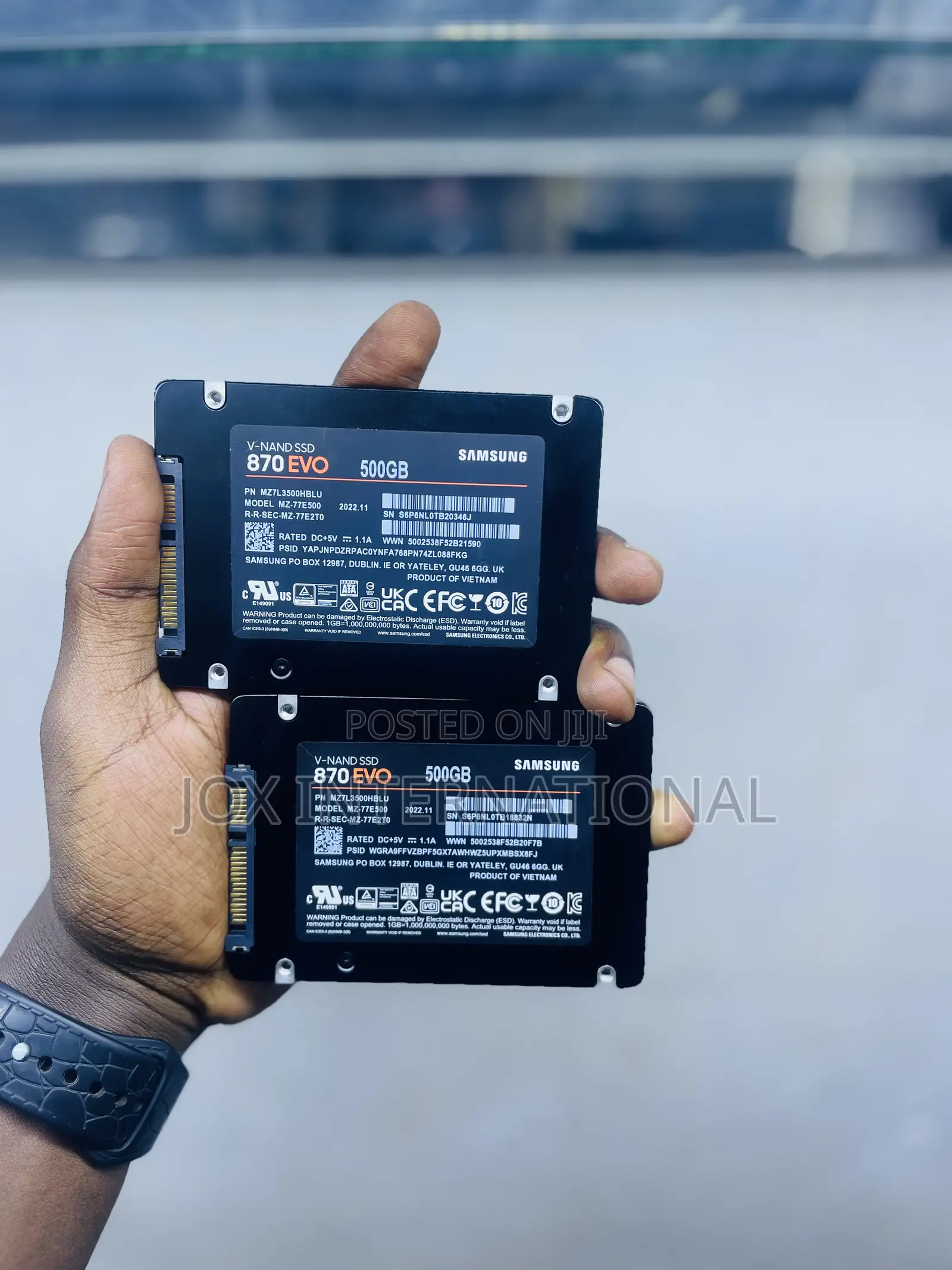 500gb SSD Sata 2.5 Size