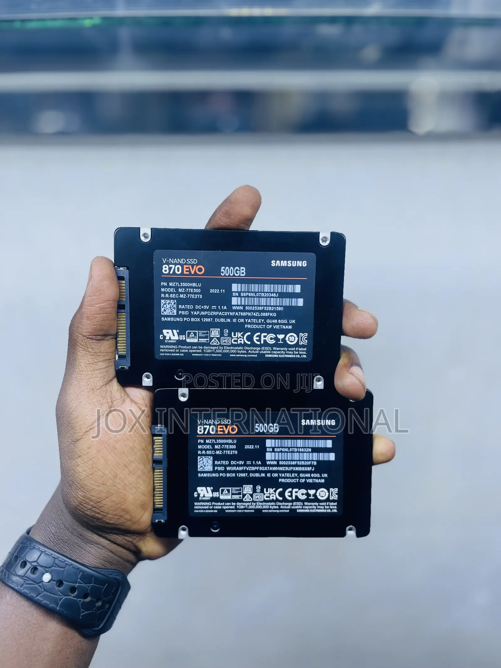 500gb SSD Sata 2.5 Size