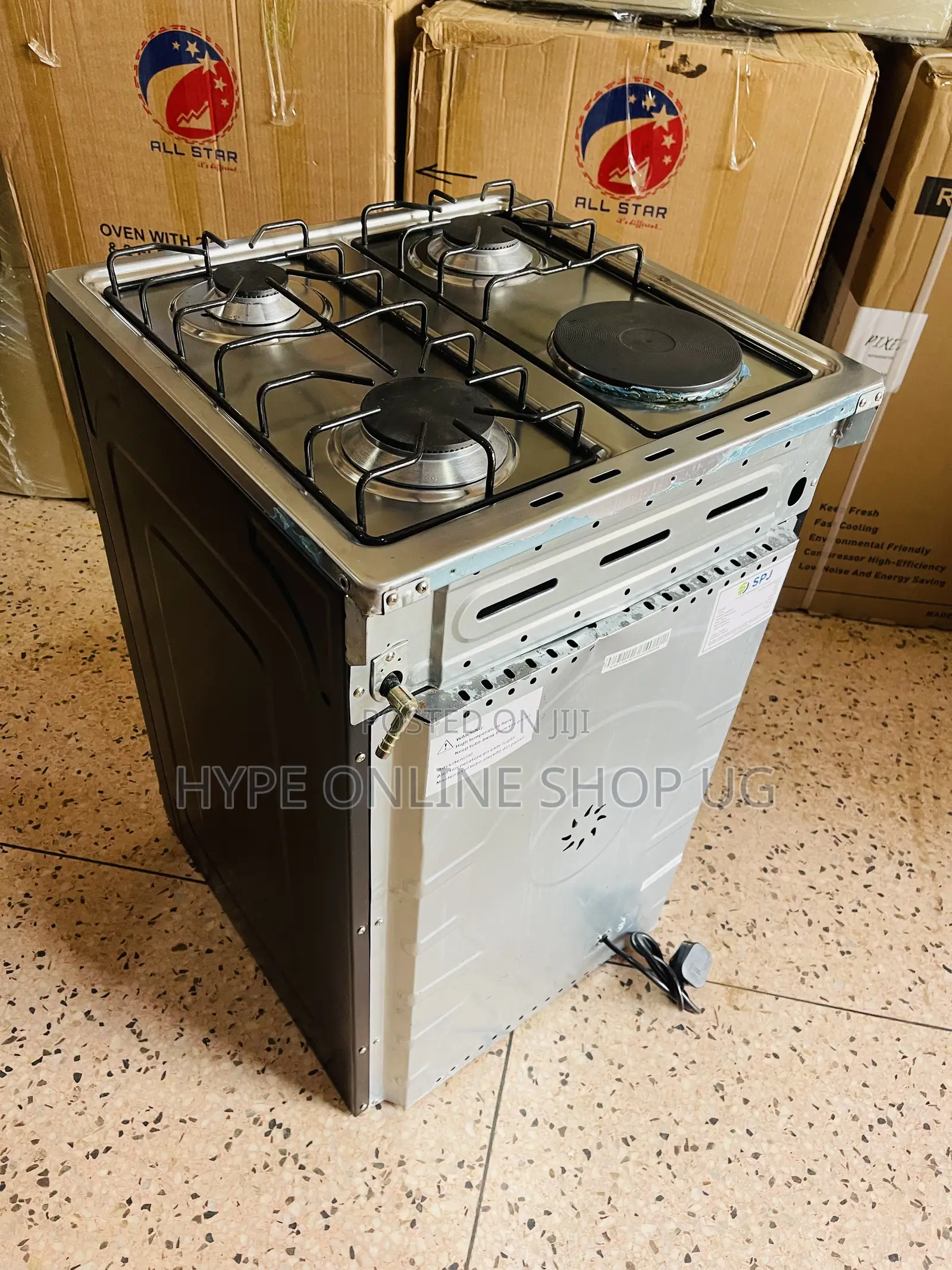 3+1,Electric and Gas SPJ Freestanding Cooker