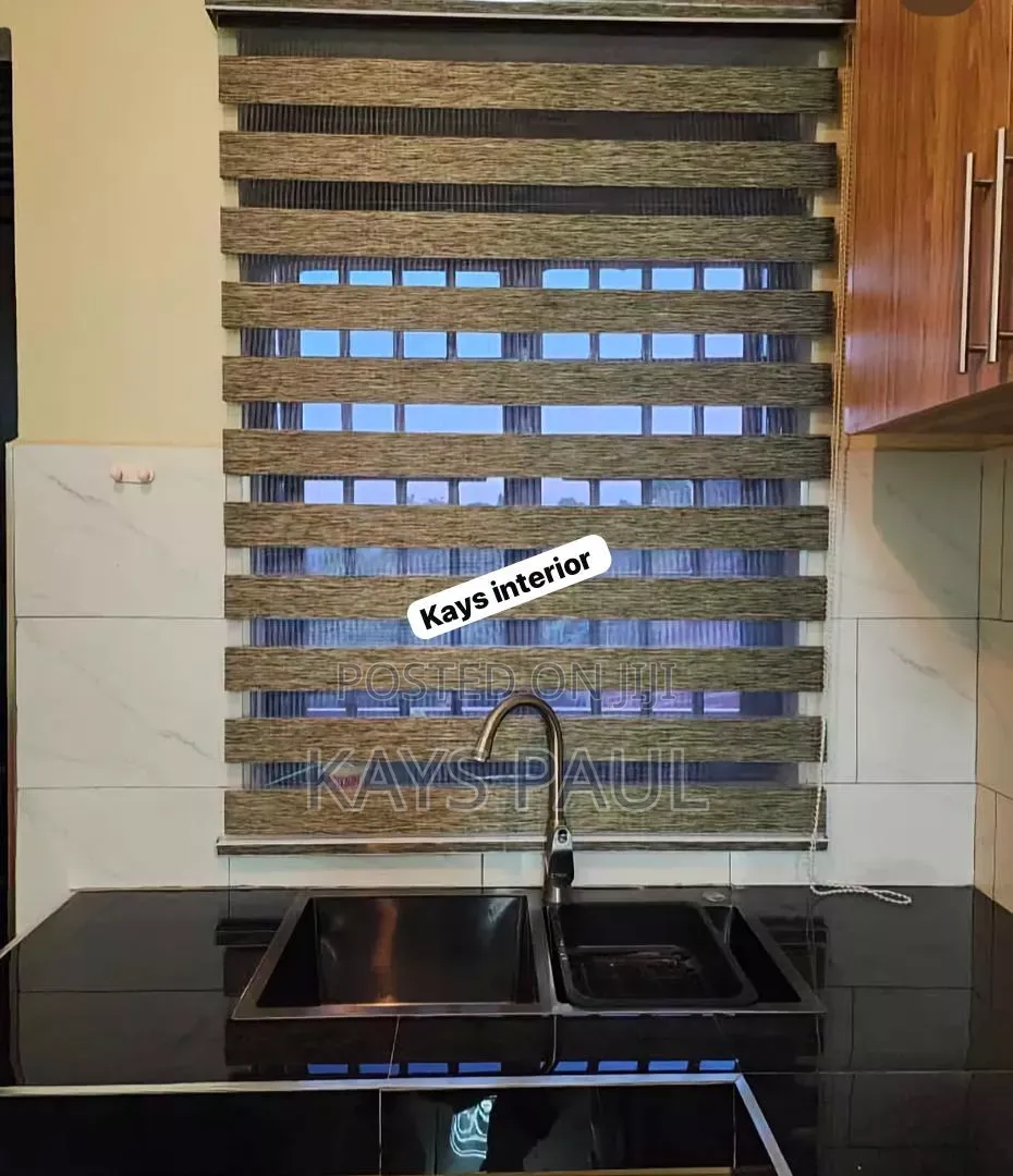 Curtains Blinds in Brown Color Available in Square Meter Each