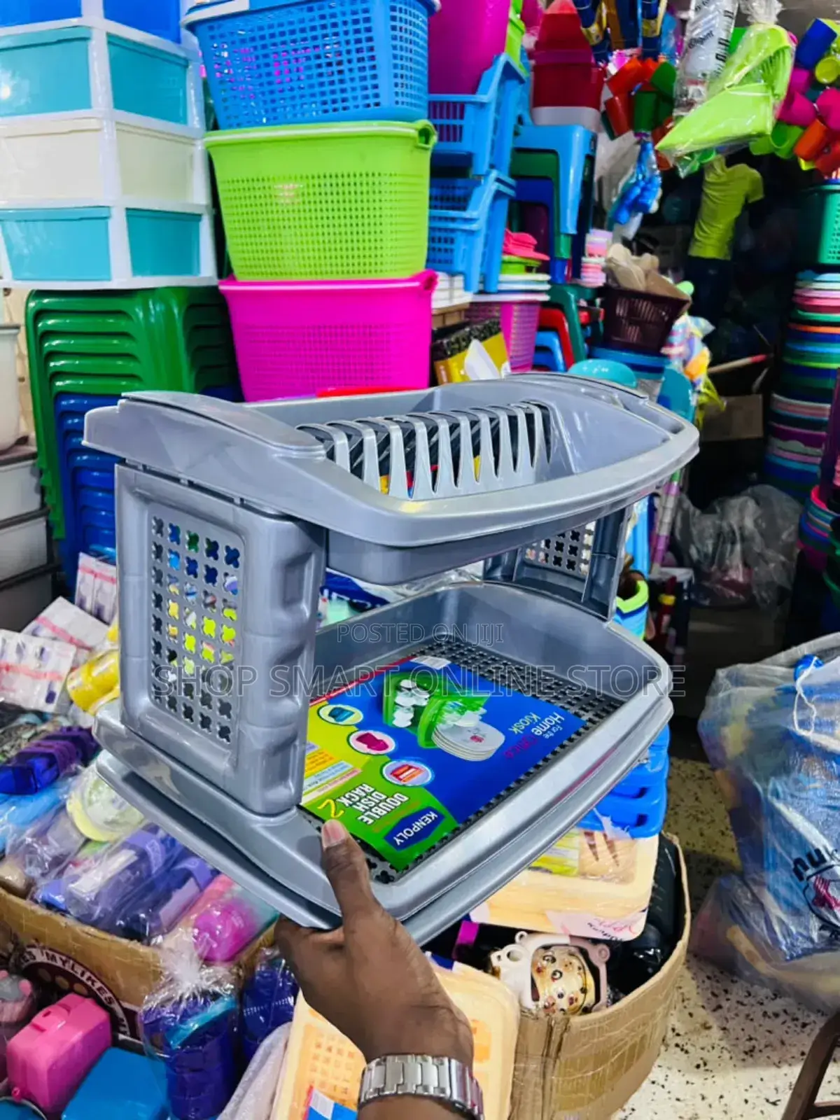 Plastic Kitchen Disrack Organizer