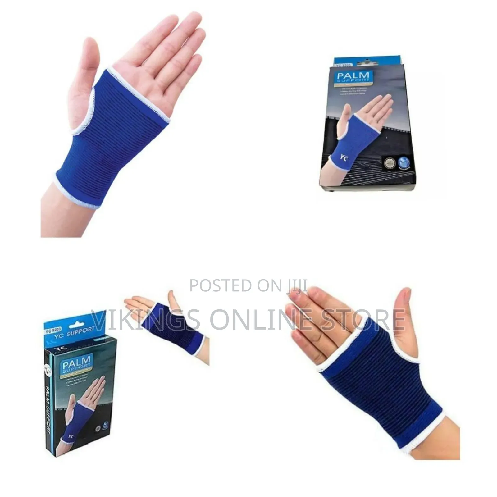 Elastic Palm Wrist Glove Bands Wrist Brace Hand Grip Support Sport