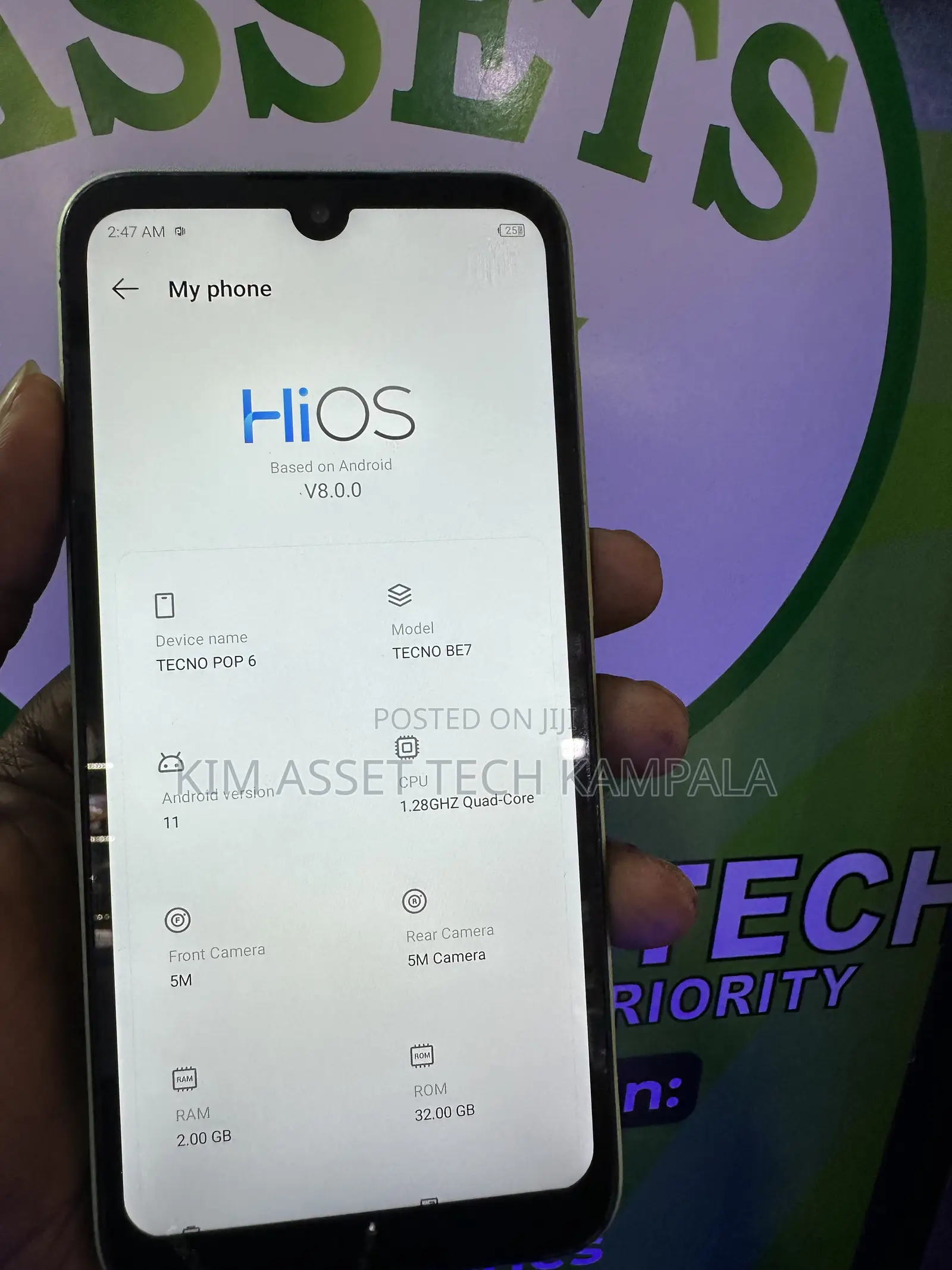 Tecno Pop 6 32 GB Gold