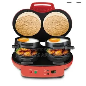 Raff Double Burger Maker Machine 1200w