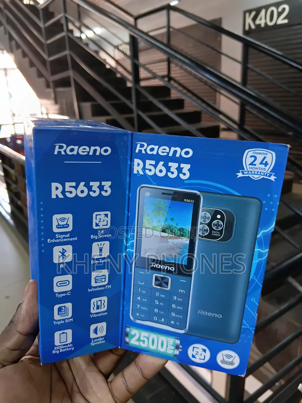 New Mobile Phone Black