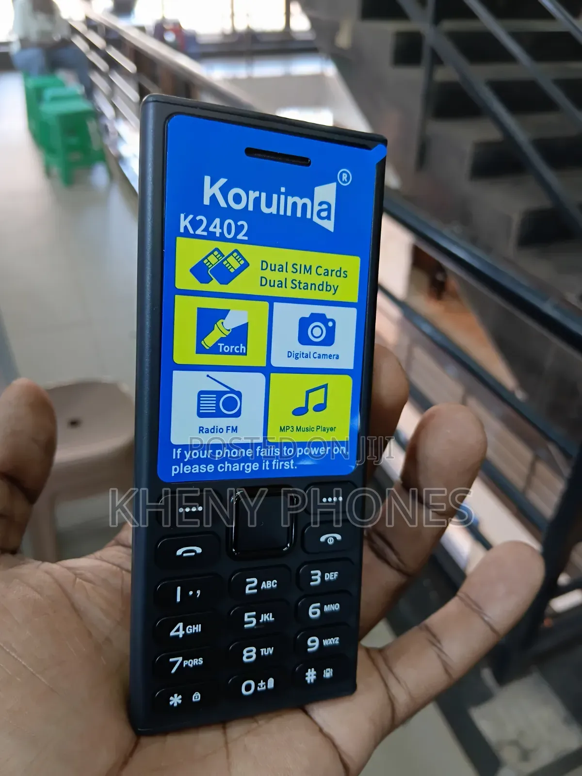 New Mobile Phone Black