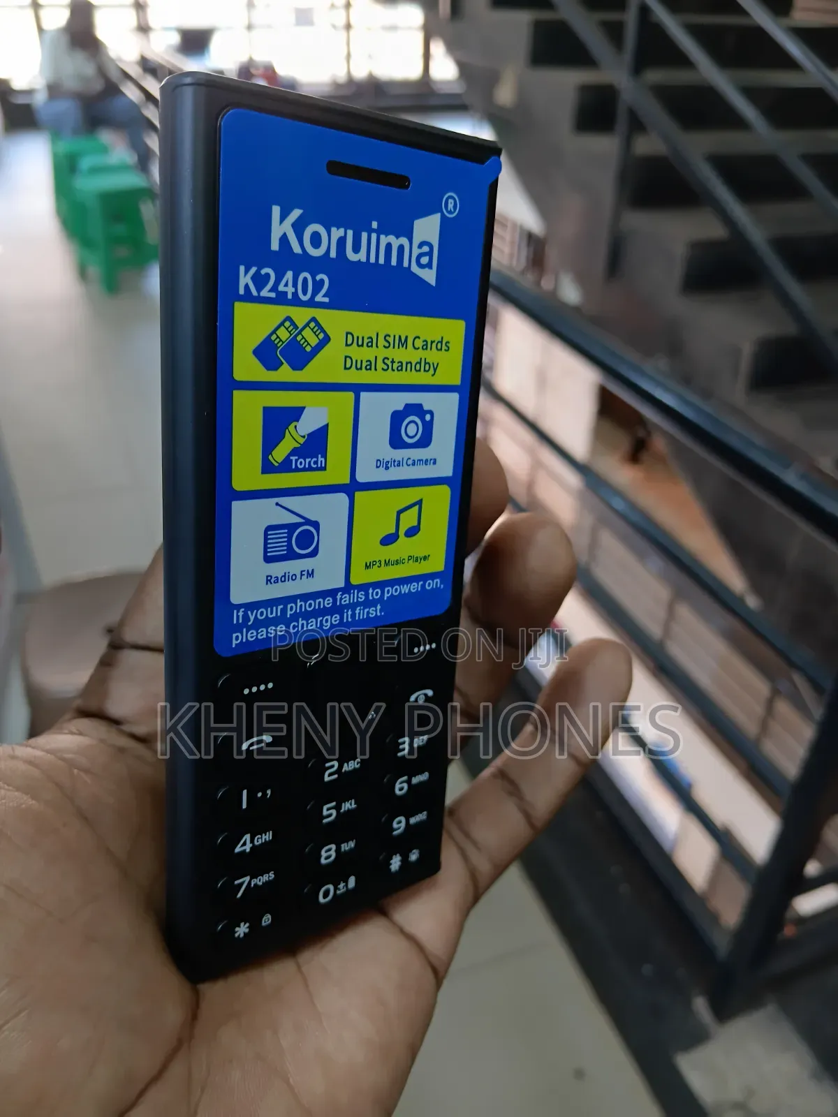 New Mobile Phone Black