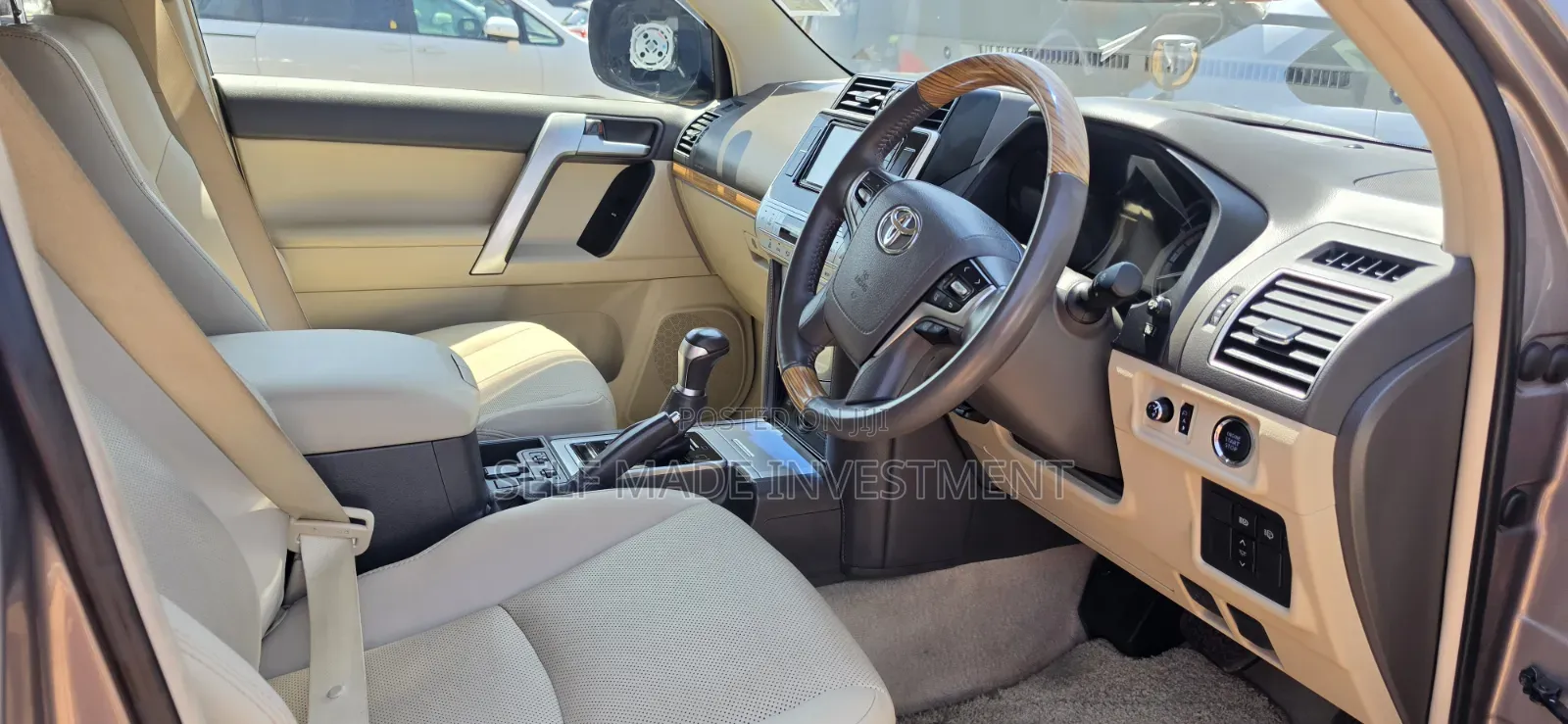 Toyota Land Cruiser Prado 2023 Ivory