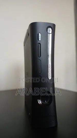Xbox 360 Console With Two Controllers And Two Games