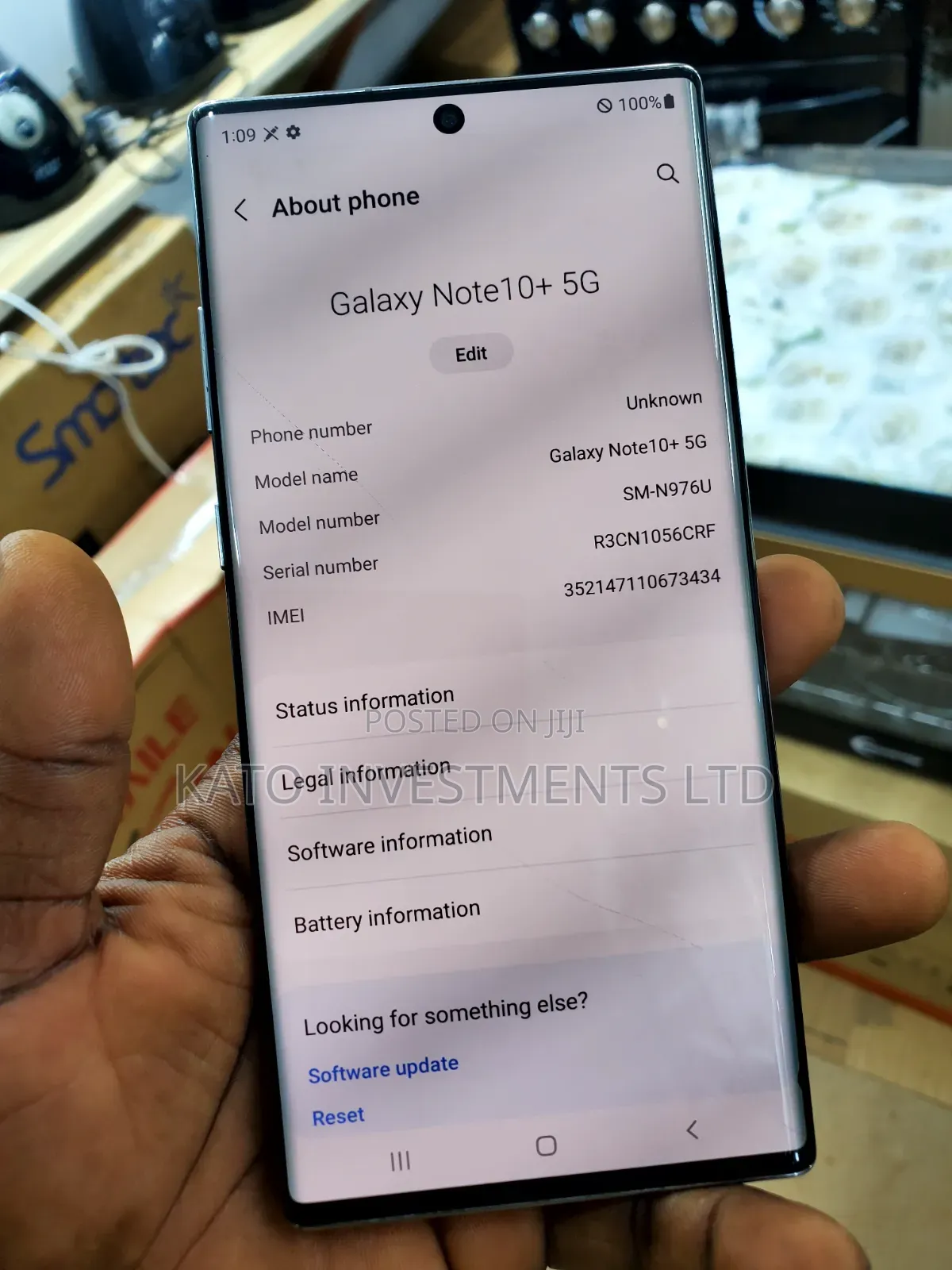 Samsung Galaxy Note 10 Plus 5G 256 GB Silver
