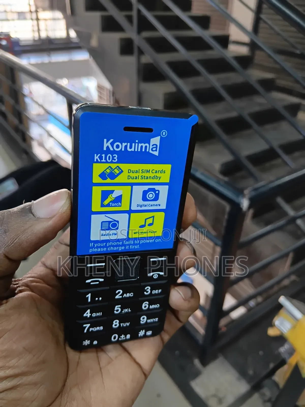 New Mobile Phone Black