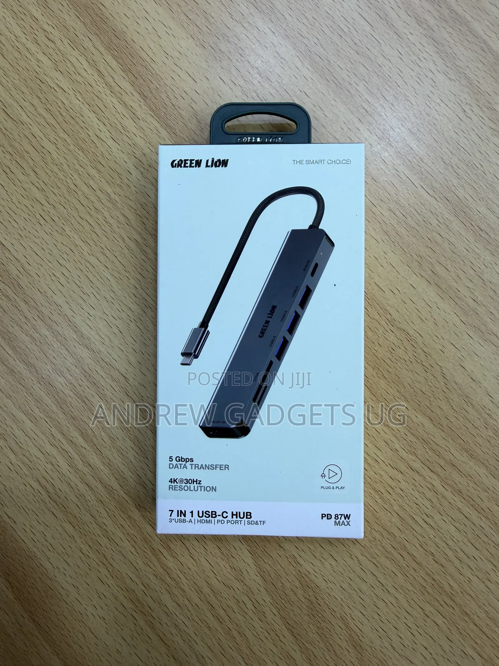 Green Lion 7 in 1 Usb-C Hub