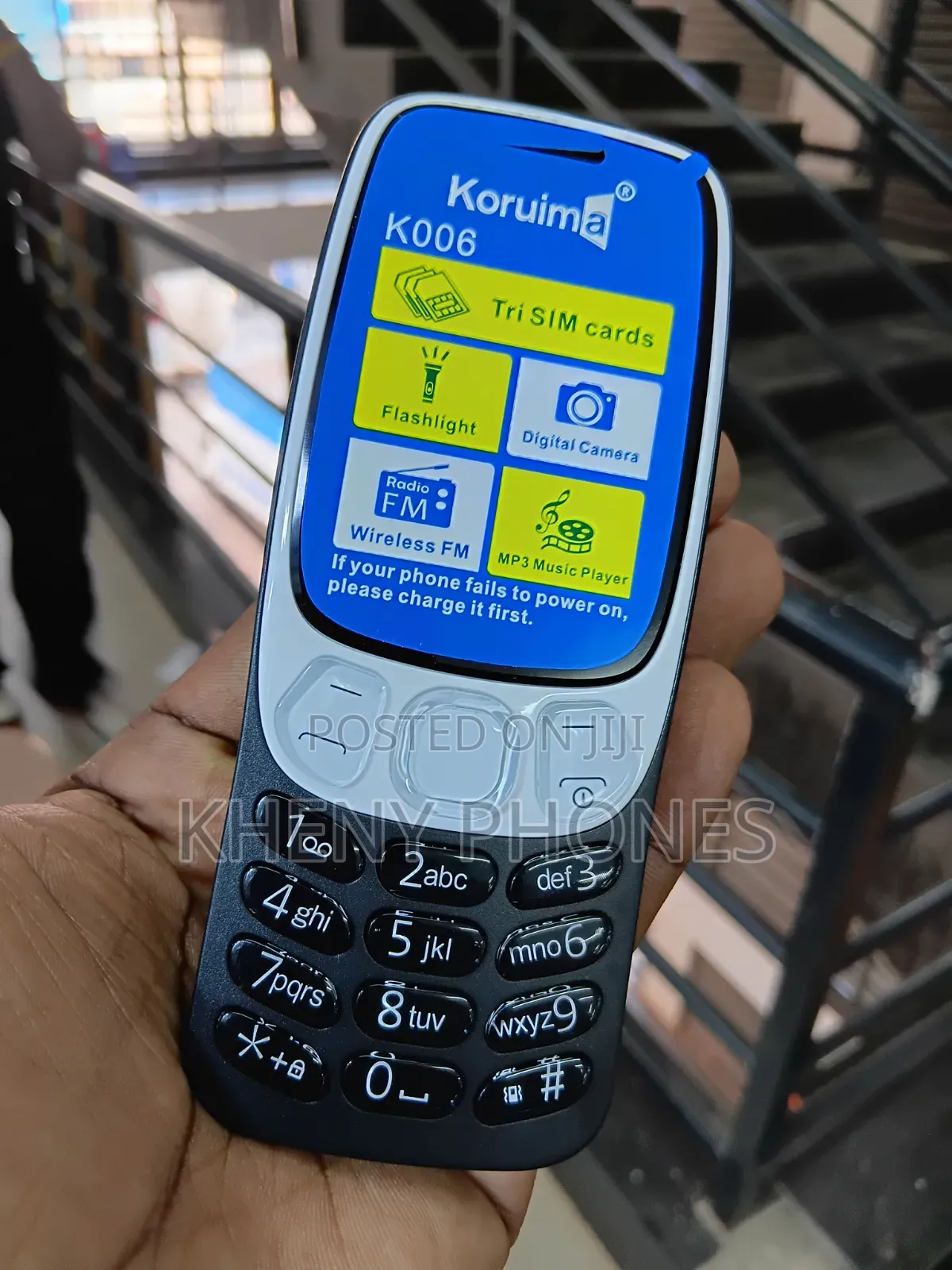 New Mobile Phone Black