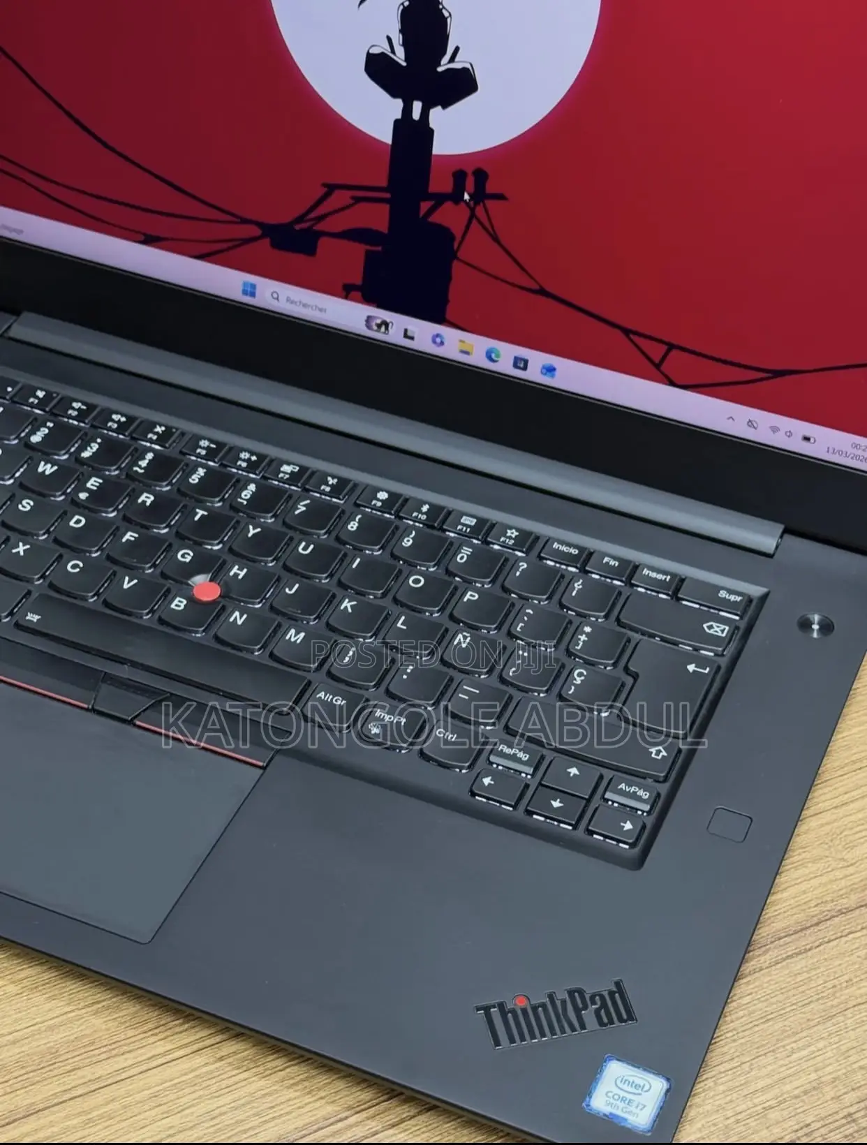 New Laptop Lenovo ThinkPad P1 Gen 3 16GB Intel Core i7 SSD 512GB