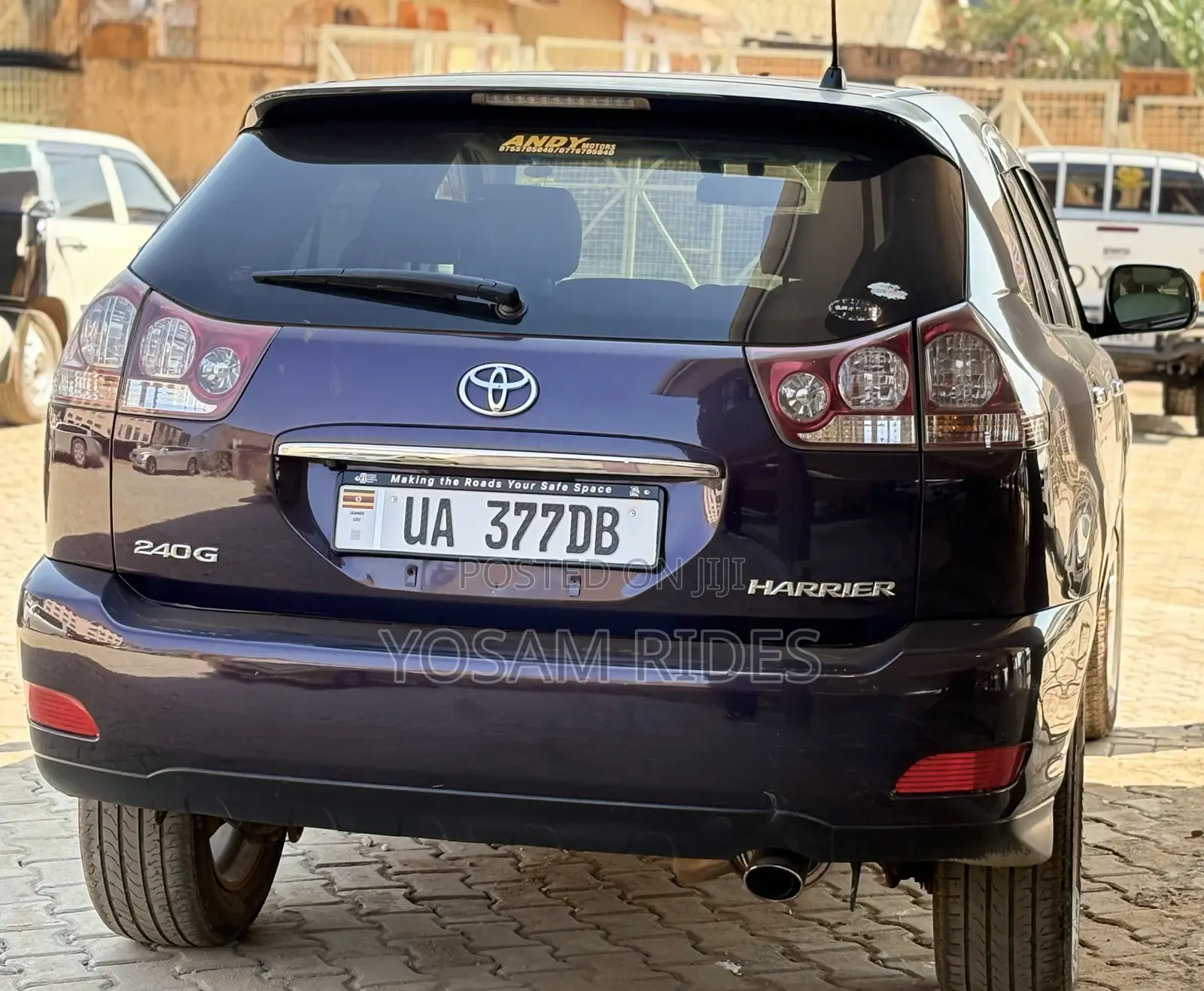 Toyota Harrier 2.4 2008 Black