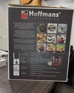 Hoffmans 14in1 Pressure Cookers Original 2yr Warranty